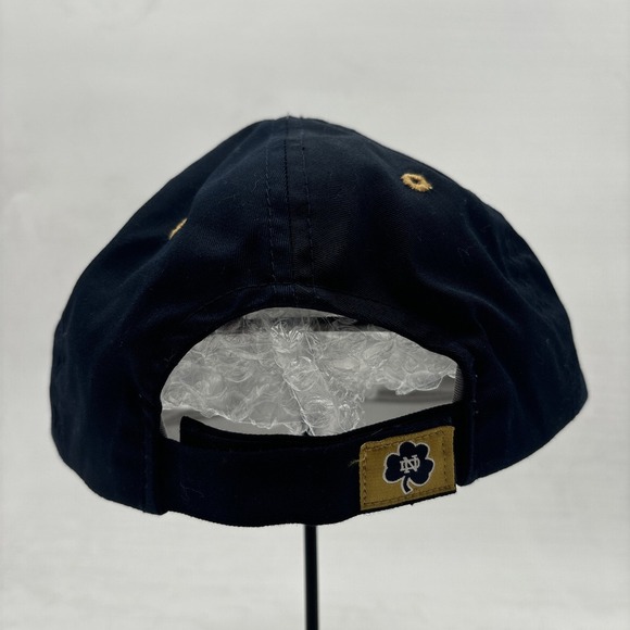 Vintage Notre Dame Hat Captivating Headgear Fighting Irish Patch Embroidered - Picture 3 of 8